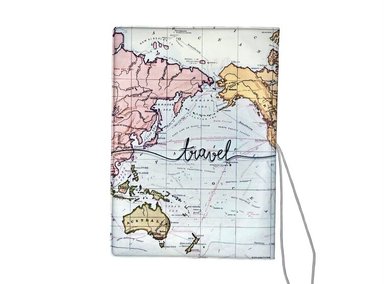 PORTA PASAPORTE COOL BAGS AZUL TRAVEL - 3