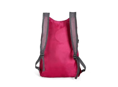 MOCHILA COOL BAGS CB-BOLSOS ROSADO IMPERMEABLE PLEGABLE PORTATIL - 3
