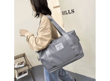 BOLSO COOL BAGS CB-BOLSOS GRIS VIAJE EXPANDIBLE PLEGABLE - 2