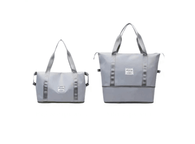 BOLSO COOL BAGS CB-BOLSOS GRIS VIAJE EXPANDIBLE PLEGABLE - 3