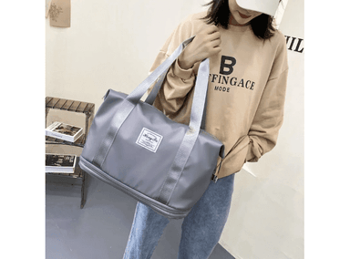BOLSO COOL BAGS CB-BOLSOS GRIS VIAJE EXPANDIBLE PLEGABLE - 4