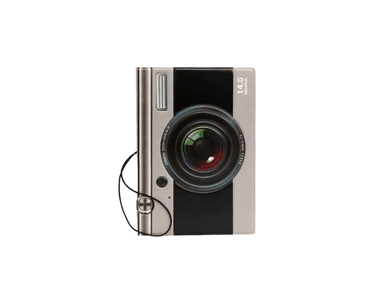 PORTA PASAPORTE COOL BAGS NEGRO RETRO CAMERA