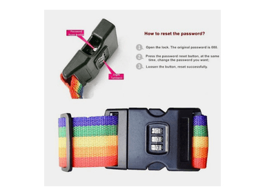 CORREA COOL BAGS CB-BOLSOS NEGRO SEGURIDAD MALETAS - 3