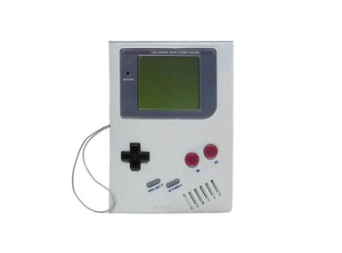 PORTA PASAPORTE COOL BAGS GRIS RETRO GAMEBOY