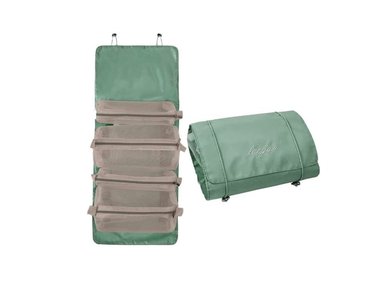 NECESER COOL BAGS CB-NECESERS VERDE MARRON MAQUILLAJE 4 EN 1 - 2