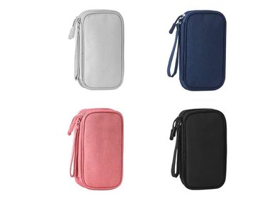 NECESER COOL BAGS CB-NECESERS AZUL CABLES PORTATIL VIAJE - 2