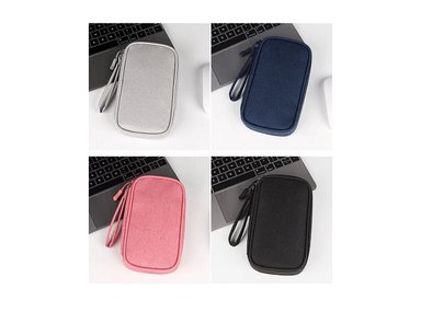 NECESER COOL BAGS CB-NECESERS GRIS CABLES PORTATIL VIAJE - 6