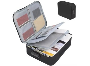 ORGANIZADOR PARA DOCUMENTOS NEGRO COOL BAGS