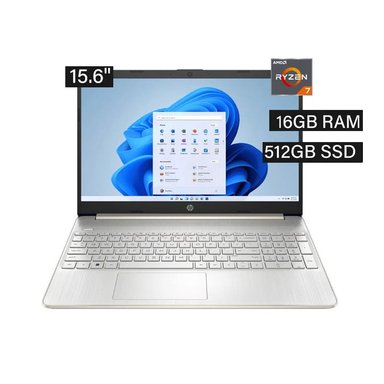 LAPTOP HP 15-FC0012LA R7-7730U/16GB/512SSD/15.6'/FREEDOS