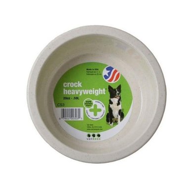 PLATO PERRO PESADO CROCK MEDIANO 20 OZ. VAN NESS