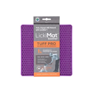 COMEDERO PERRO LICKIMAT PRO SOOTHER PURPLE LICKIMAT