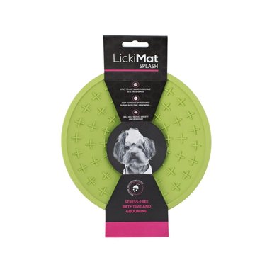 COMEDERO PERRO LICKIMAT SPLASH GREEN