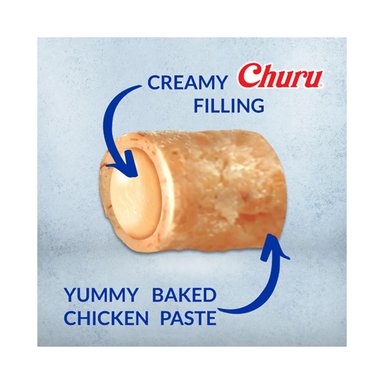 SNACK CHURU FUN BITES SABOR POLLO, ATÚN Y OSTIÓN PARA GATOS - 3
