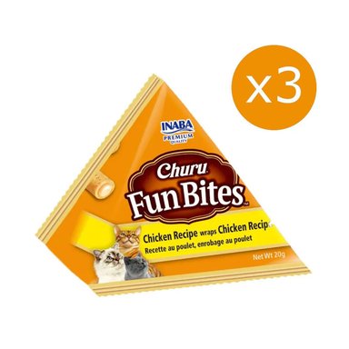 SNACK CHURU FUN BITES SABOR POLLO PARA GATOS - 2