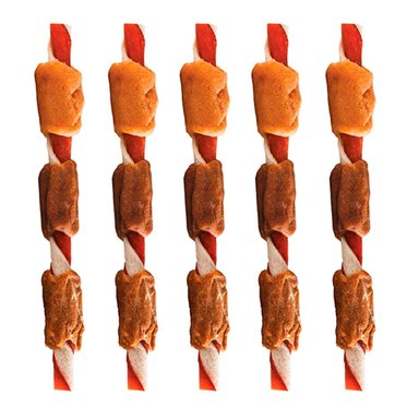 SNACK PERROS ADULTOS DINGO TRIPLE FLAVOR KABOB PACK X5 UND - 8