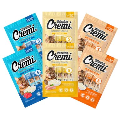 SNACKS GATOS NATURALISTIC CREMI SABOR SURTIDO DISPLAY PACK X6 UND
