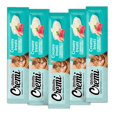 SNACK PARA GATOS NATURALISTIC CREMI POLLO Y ATÚN 60GR - 6