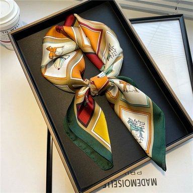 PAÑOLETA BANDANA PAÑUELO AZARIA DE 70X70CM