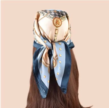 PAÑOLETA BANDANA PAÑUELO DHALIA DE 70X70CM