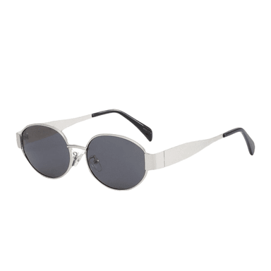 DUPE GAFAS LENTES DE SOL RUNWAY + ESTUCHE NEGRO/PLATEADO