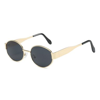 DUPE GAFAS LENTES DE SOL RUNWAY + ESTUCHE NEGRO/DOR