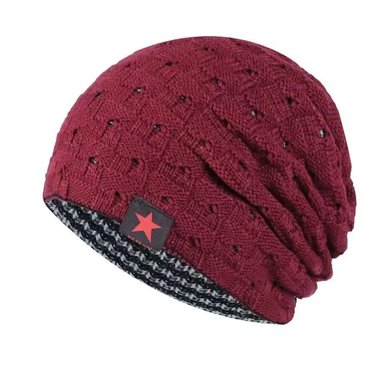 BEANIE REVERSIBLE DOBLE CARA | GUINDA
