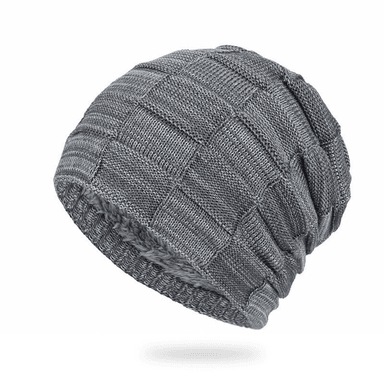 BEANIE DENVER CON POLAR INTERIOR | GRIS