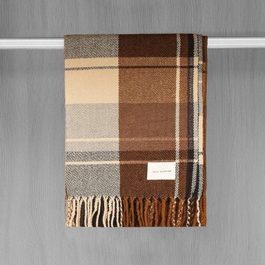 BUFANDA DEBORAH ESTAMPADO DE CUADROS