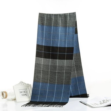 BUFANDA ARWEN UNISEX A CUADROS | MULTICOLOR