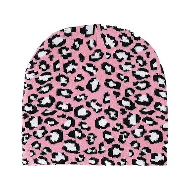 BEANIE ANIMAL PRINT CEÑIDO | ROSA