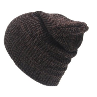 BEANIE JASPEADO CLÁSICO UNISEX  | MARRÓN
