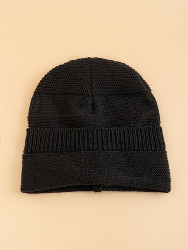 BEANIE ELÍAS GORRO SUELTO Y HOLGADO | NEGRO