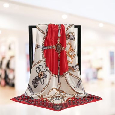 PAÑOLETA BANDANA PAÑUELO AMPARO DE 90X90CM