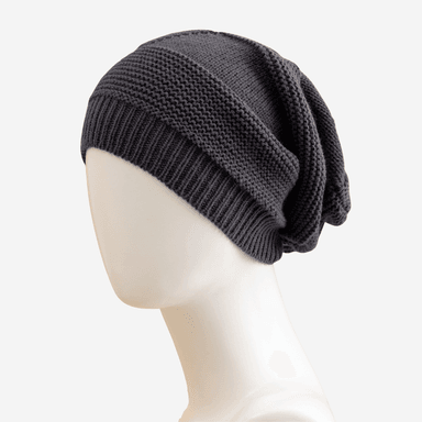 BEANIE ELÍAS GORRO SUELTO Y HOLGADO | GRIS OSCURO