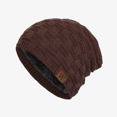 BEANIE RYAN CON POLAR INTERIOR | MARRON OSCURO