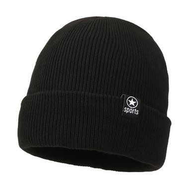 BEANIE STARK TÉRMICO CON FORRO INTERIOR | NEGRO