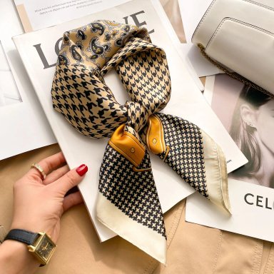 PAÑOLETA BANDANA PAÑUELO SIENNA DE 70X70CM