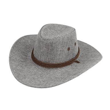 SOMBRERO VAQUERO ANTONIO DE LINO GRIS CLARO - 59CM