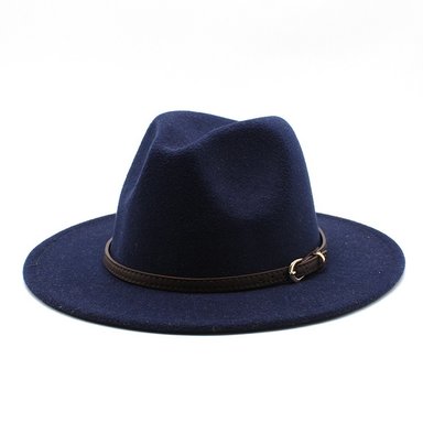 SOMBRERO JEIQUER DE PANA ALA CHICA - AZUL