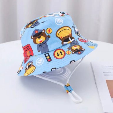 BUCKET HAT CITY 52CM: GORRO PARA NIÑOS DE 2 A 5 AÑOS