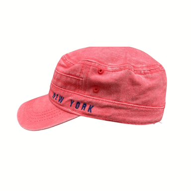 GORRA CARBONERA WASHED CORAL