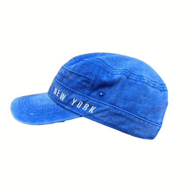 GORRA CARBONERA WASHED AZULINO