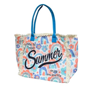 MAXI BOLSO DE PLAYA SUMMER MULTICOLOR