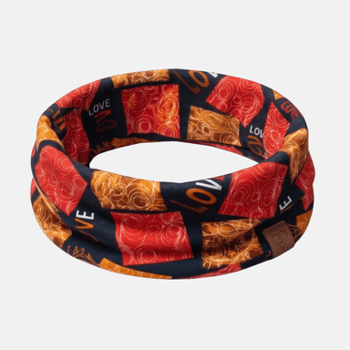 CUELLERA LOVE MAZE BUFANDA DE INVIERNO UNISEX -  NARANJA - 1