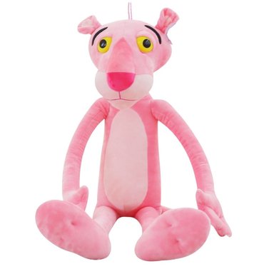 PELUCHE PANTERA ROSA PINK PANTHER IMPORTADO - MIDE 45 CMS
