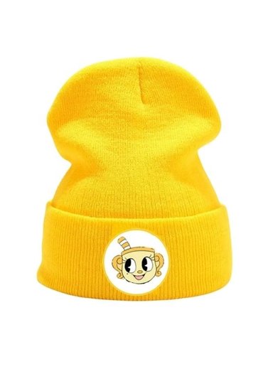 BEANIE MS CHALICE CHULLO PELUCHE CUPHEAD - NIÑOS Y ADULTOS