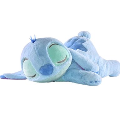 PELUCHE STITCH AZUL DORMIDO IMPORTADO - MIDE 42 CMS - 1