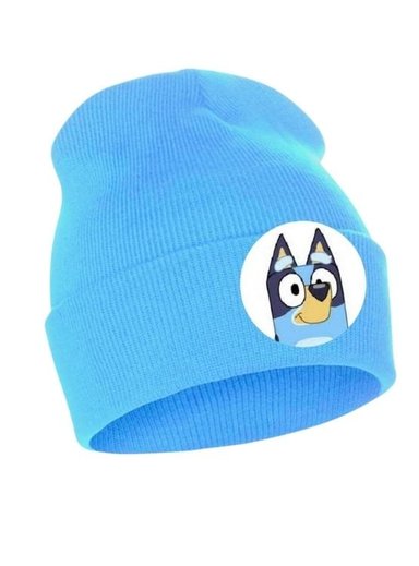 BEANIE BLUEY CHULLO  PELUCHE BLUEY Y BINGO - NIÑOS Y ADULTOS