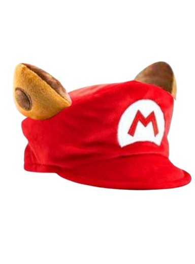 GORRO MARIO MAPACHE GORRA MARIO BROS DISFRAZ