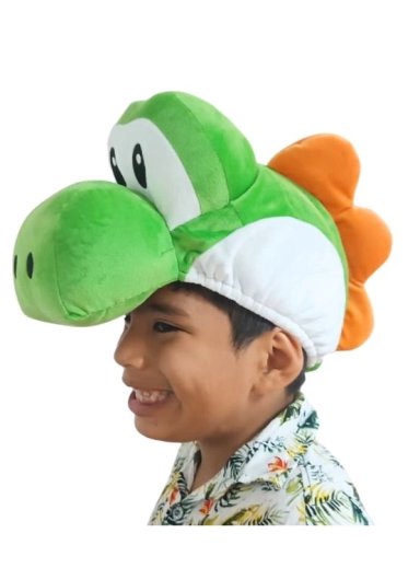 GORRO YOSHI GORRA MARIO BROS DISFRAZ